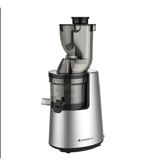 V6 Cold Press Slow Juicer, Full Fruit, High Juice Yield, Powerful AC motor, Slow Squeezing Technology, 200W